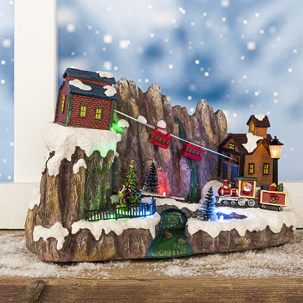 Beleuchtete Weihnachtsstadt