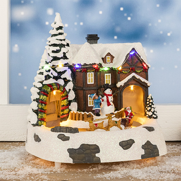 Beleuchtete Weihnachtsstadt