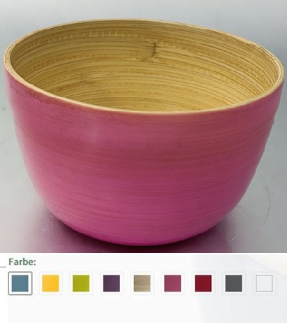 Rührschüssel aus Bambus