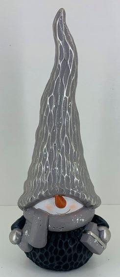 Schneemann, Wichtel mit Mütze