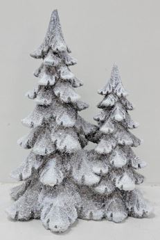 Deko-Tannen 2er, 22cm