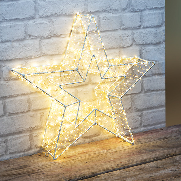 3D LED Stern ca. 52 x 48 x 12 cm