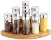 Gewürzständer mit 9 Gewürzgläsern