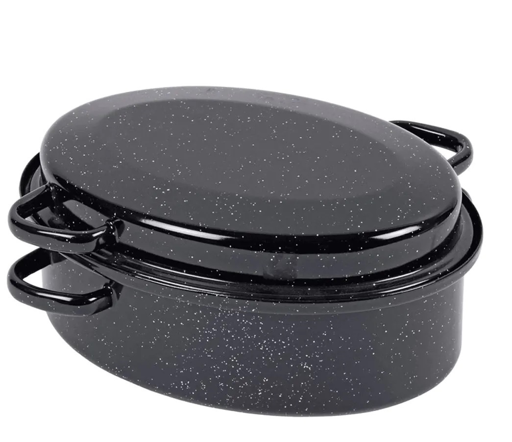 Emaille Gänsebräter 42cm