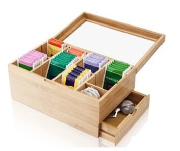 Teebox mit Aufbewahrungsfach