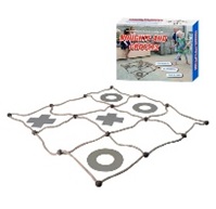 Großes Tic Tac Toe-Spiel aus Holz