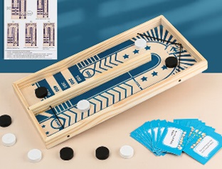 Sling Puck Brettspiel aus Holz