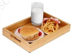 Bambus Frühstückstablett