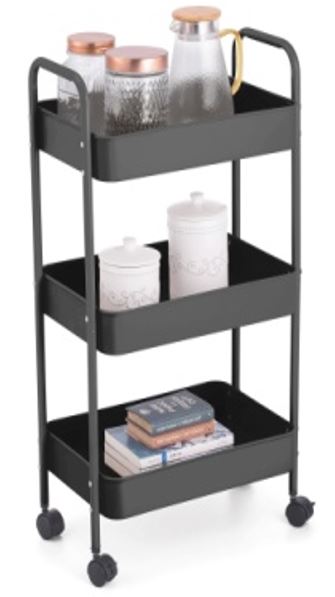 Servierwagen, 3 Ebenen, 79cm