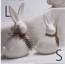 Dekohase aus Porzellan