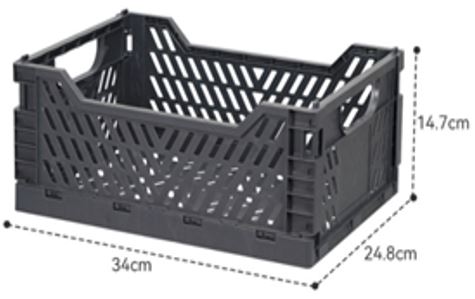 Klappbox, modern, 12 L