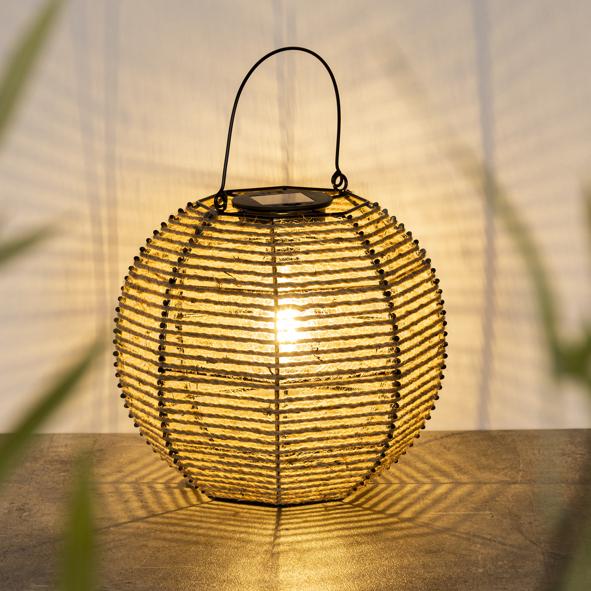 LED Solar Laterne Kugel