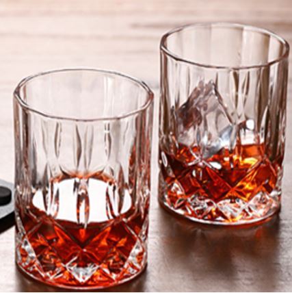 Trinkglas, Ornament, 340ml, 2er