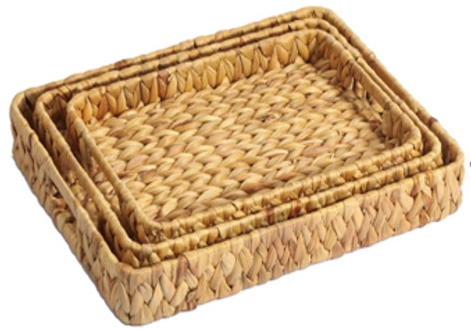 Dekokorb, Eckig, 3er Set