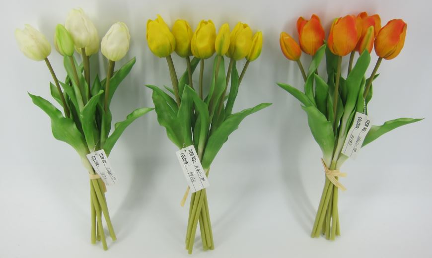 Kunstblume, Tulpe, Strauss, 38cm