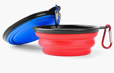 Hundenapf, faltbar, 2 Farben sortiert
