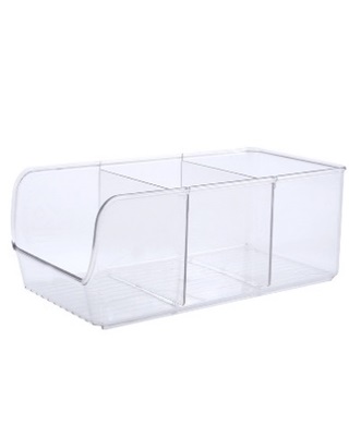 Kühlschrankorganizer mit 3 Fächern