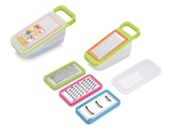 Gemüsereibe mit 4 verschiedenen Reiben