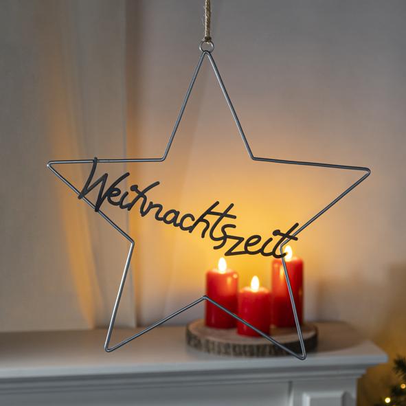 Metallstern zum Hängen