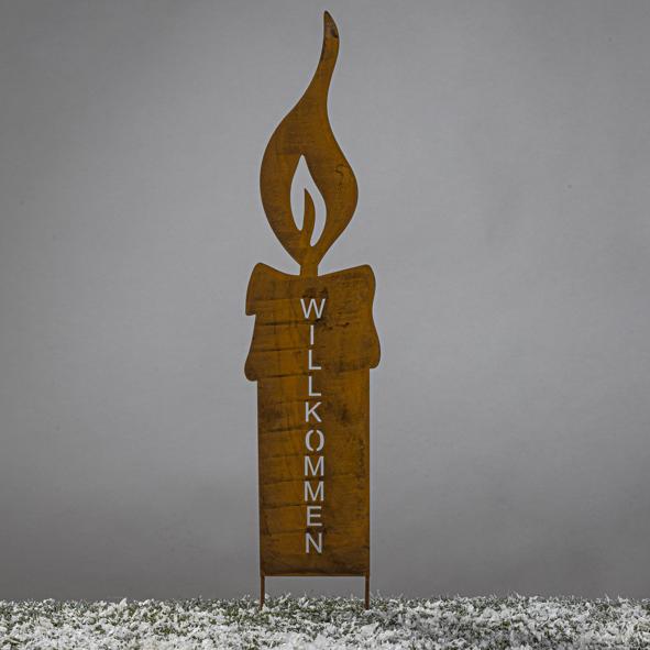 Rostkerze zum Stecken