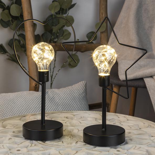 Herz- & Sternförmige Leuchtständer