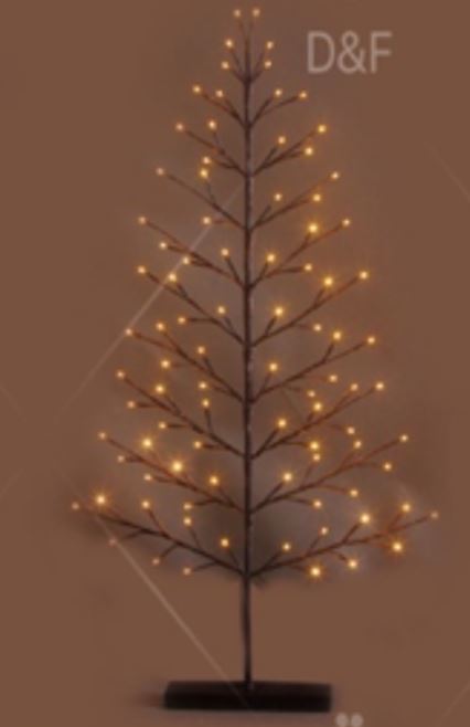 Weihnachtsbaum mit 90 warm weißen LEDs