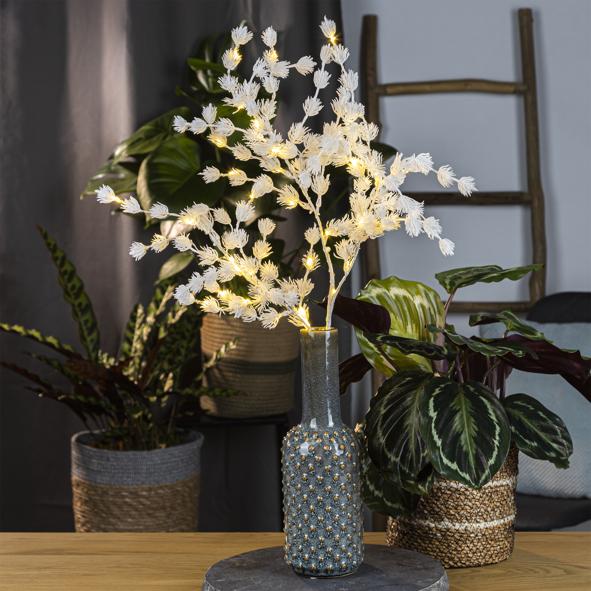 Deko Zweig mit 42 warm weißen LEDs