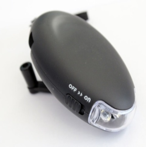 LED Lampe mit Kurbel