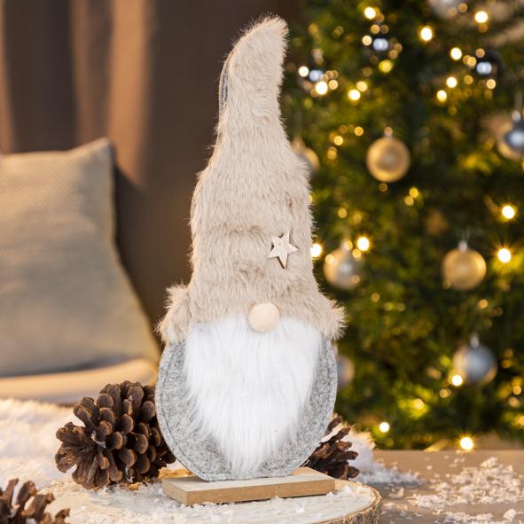 Wichtel aus Holz und Filz