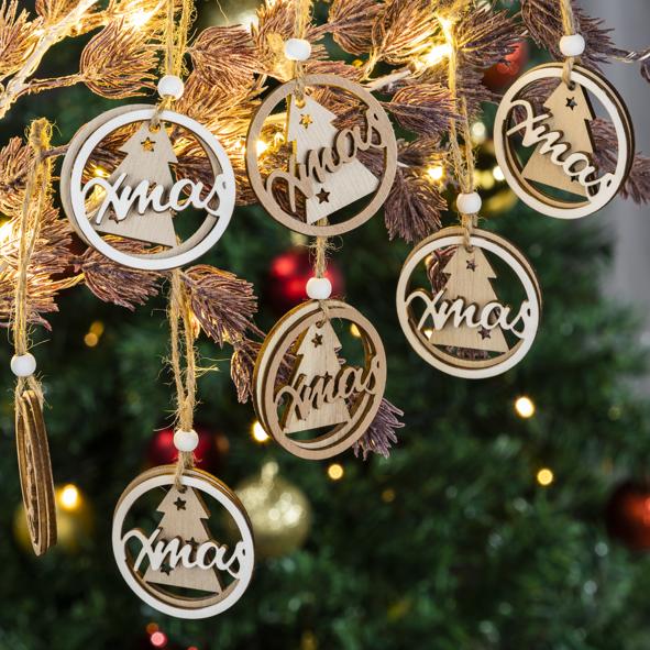 8er Set Christbaumschmuck