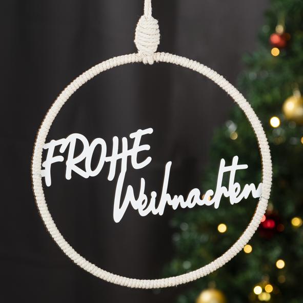 Metall Ring mit Schriftzug