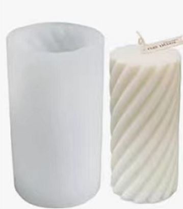 Silikonform zum DIY Kerzen Gießen