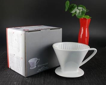 Kaffeefilter aus Porzellan