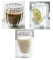 Mischkarton Trinkgläser mit Rille