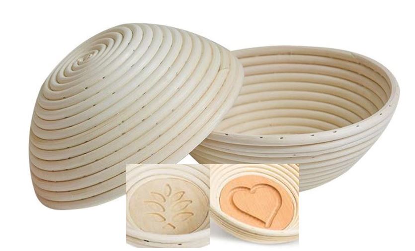 Gärkorb, rund, Motiv, Ø25cm