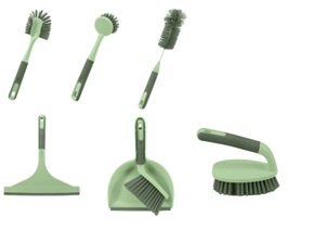 Mixkarton, Bürsten, sortiert, 80fach