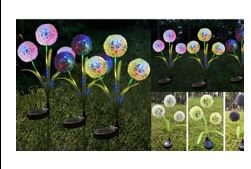 LED Solar Gartenstecker