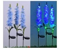 Solar Blumenstecker Violet