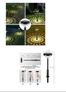 Solar Gartenstecker 2er Set