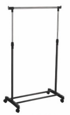 Garderobenständer mit 1 Stange