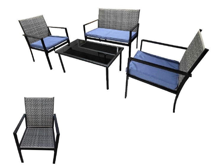 Lounge Gruppe  4 teilig