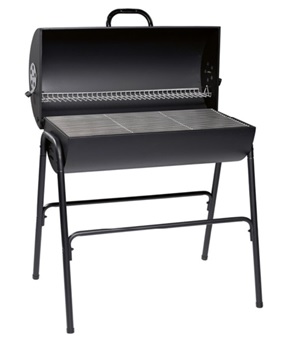 Grilltonne auf Beinen