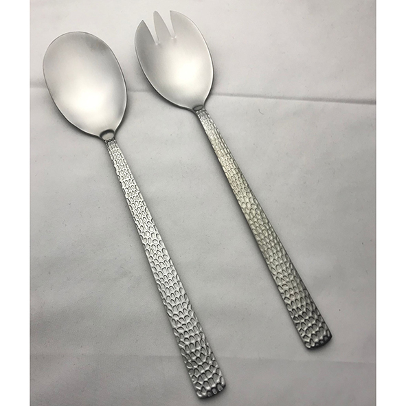 Salatbesteck aus Edelstahl