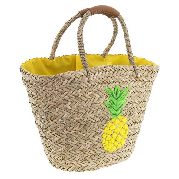 Einkaufstasche aus Stroh