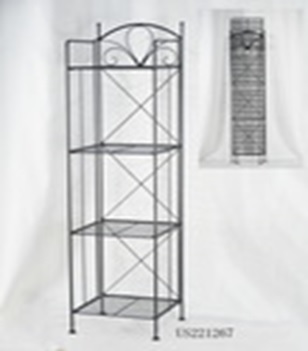 Blumenregal mit 4 Ablagen