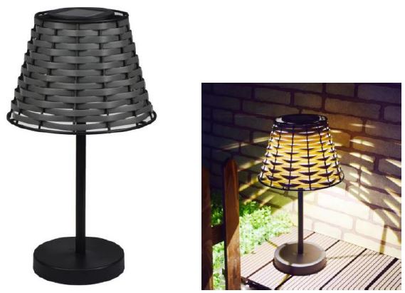 LED Solar Tischlampe