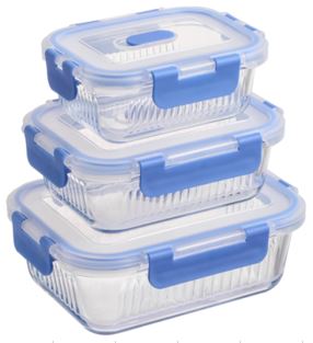 Vorratsdosen aus Glas 3er Set