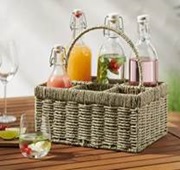 Flaschenträger, Seegras