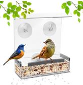 Fenster-Vogelfutterstation