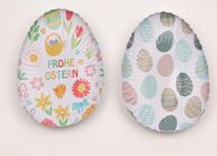 Osterteller aus Metall